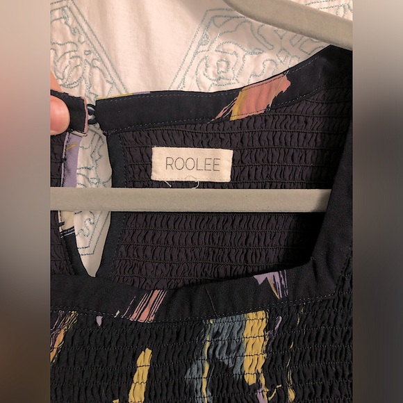 RooLee Midi Paint Splattered Dress - Picture 3 of 6